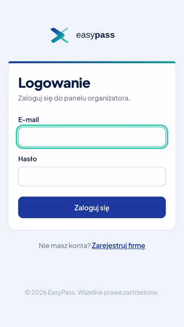 Screenshot of easypass.pl