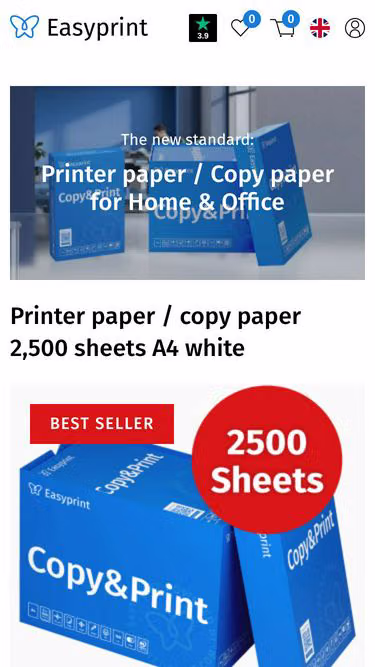 Screenshot of easyprint.rs