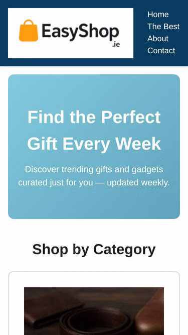Screenshot of easyshop.ie