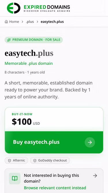 Screenshot of easytech.plus