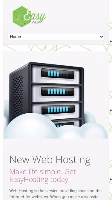 Screenshot of easyweb.co.nz