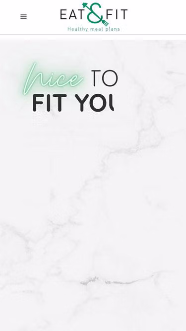 Screenshot of eatfit.tn