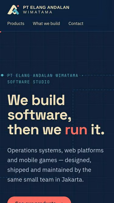 Screenshot of eaw.co.id