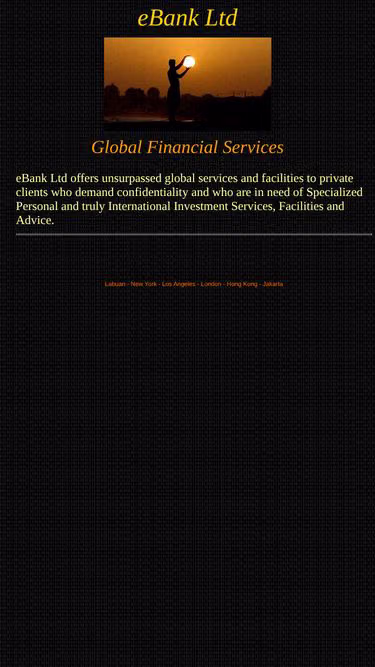 Screenshot of ebank.ac