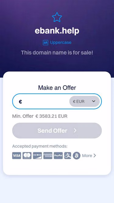 Screenshot of ebank.help