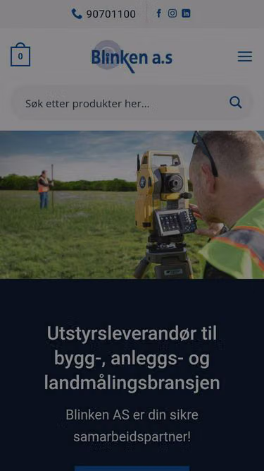 Screenshot of ebee.no