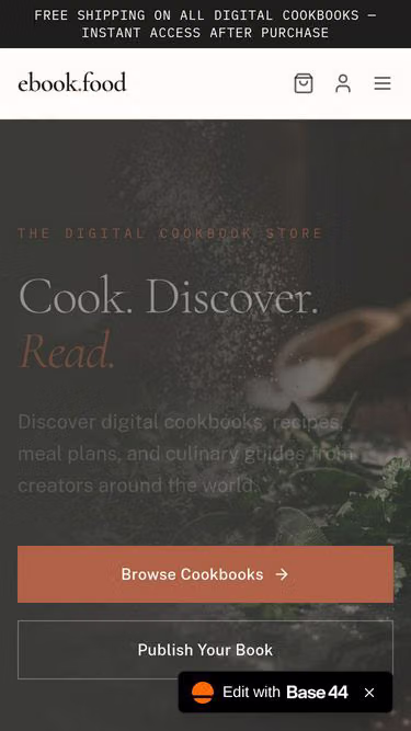 Screenshot of ebook.food
