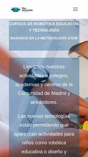 Screenshot of ebot.es