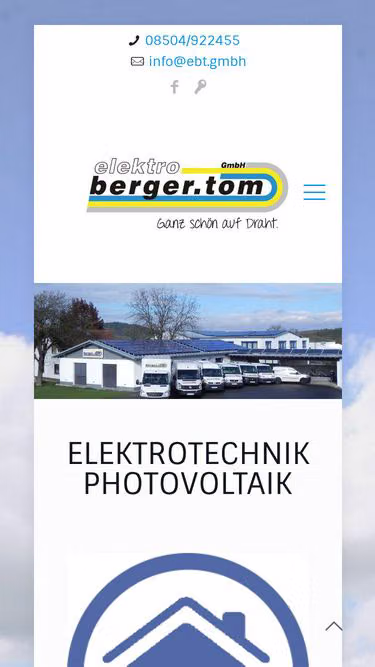 Screenshot of ebt.gmbh