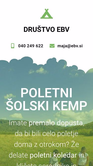 Screenshot of ebv.si