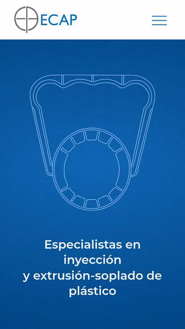 Screenshot of ecap.com.mx