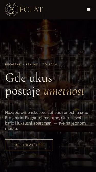 Screenshot of eclat.rs