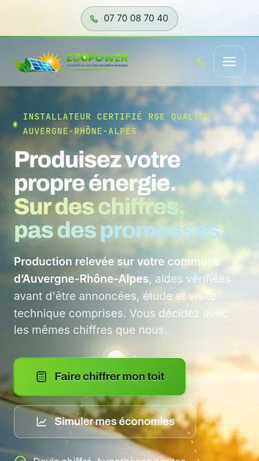 Screenshot of eco-power.fr