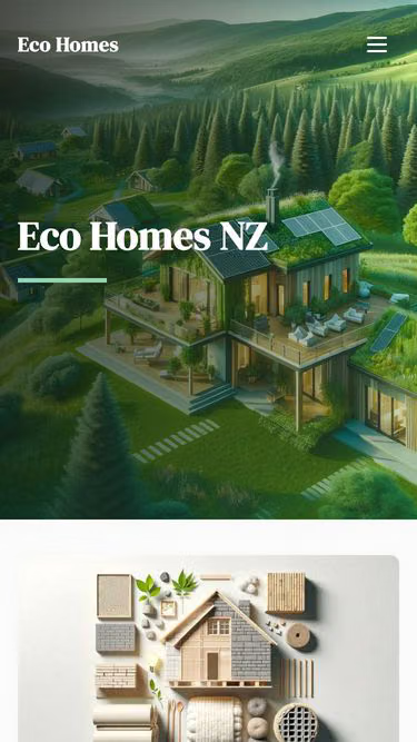Screenshot of ecohomes.nz