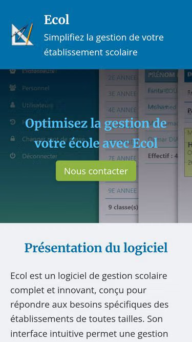 Screenshot of ecol.ml