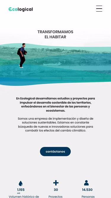 Screenshot of ecological.cl