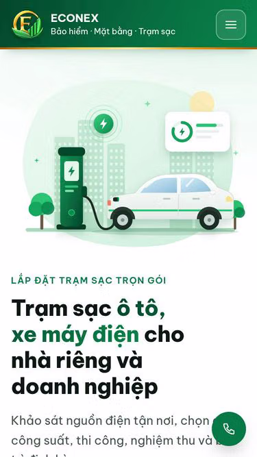 Screenshot of econex.vn