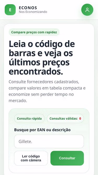 Screenshot of econos.com.br