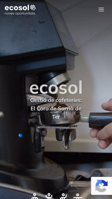 Screenshot of ecosol.cat