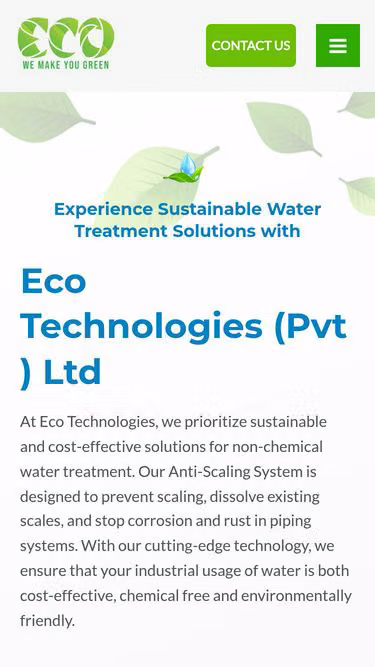 Screenshot of ecotech.lk
