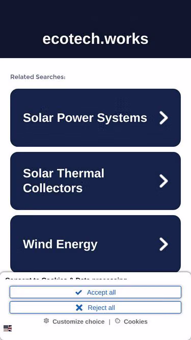 Screenshot of ecotech.works
