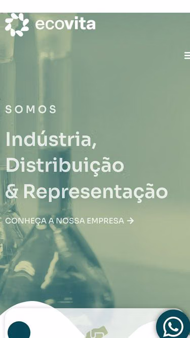 Screenshot of ecovita.com.br