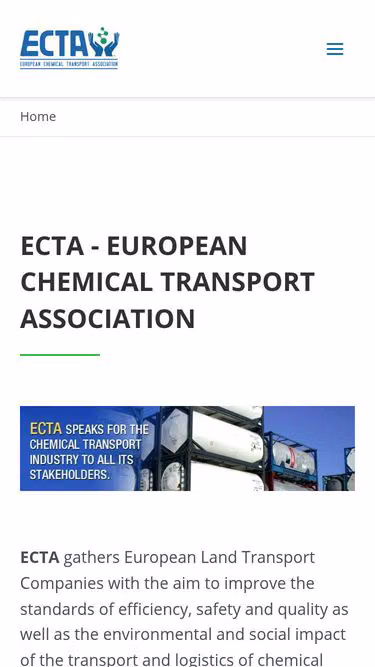 Screenshot of ecta.be