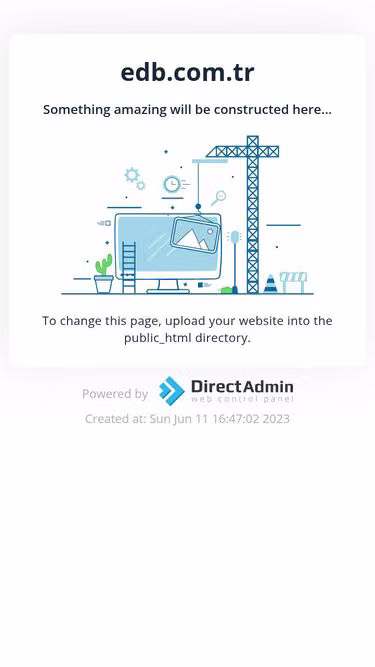 Screenshot of edb.com.tr