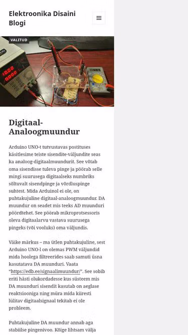 Screenshot of edb.ee