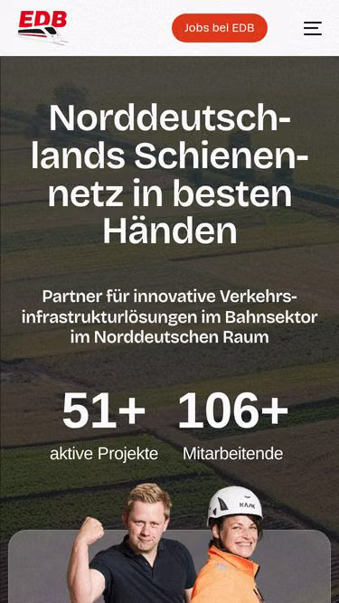 Screenshot of edb.hamburg