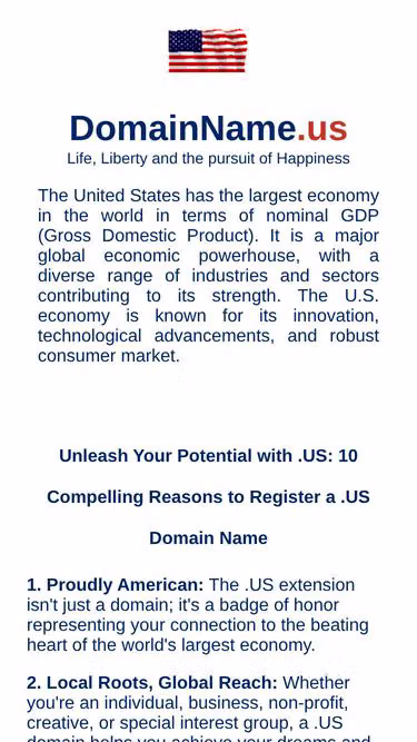 Screenshot of edb.us