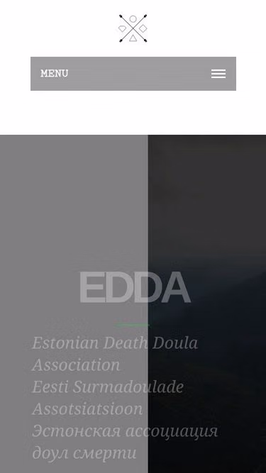 Screenshot of edda.international