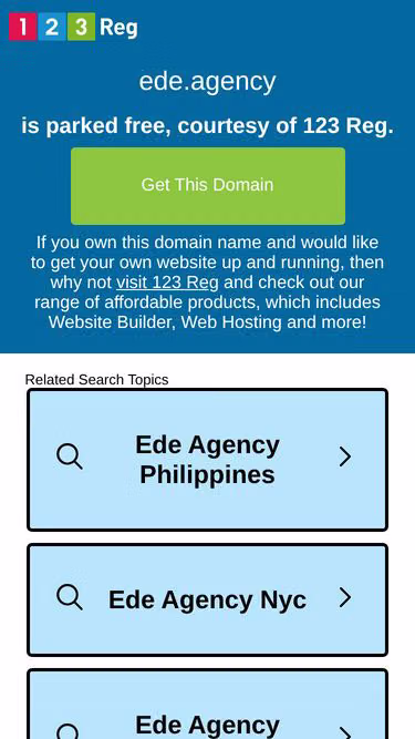 Screenshot of ede.agency
