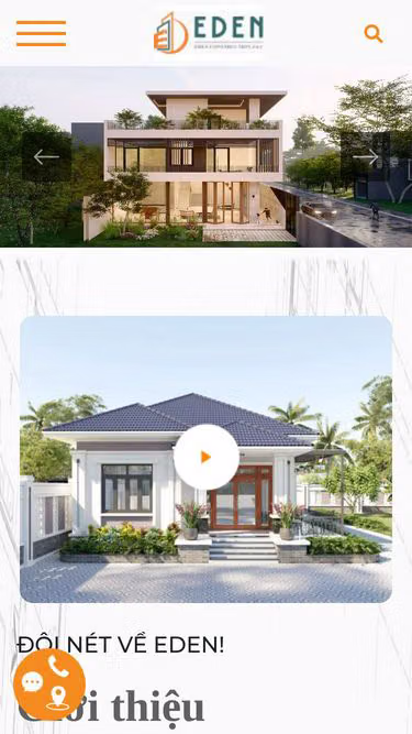 Screenshot of edengroup.vn