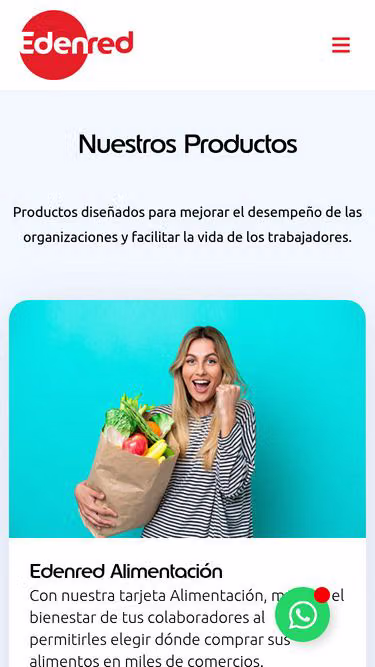 Screenshot of edenred.com.uy