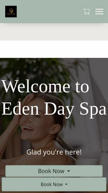 Screenshot of edenspa.online