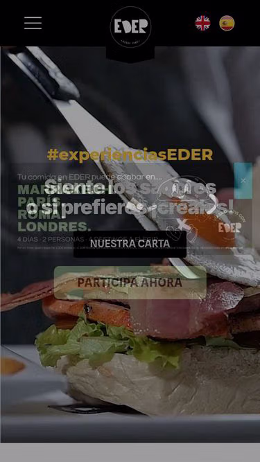 Screenshot of eder.gal