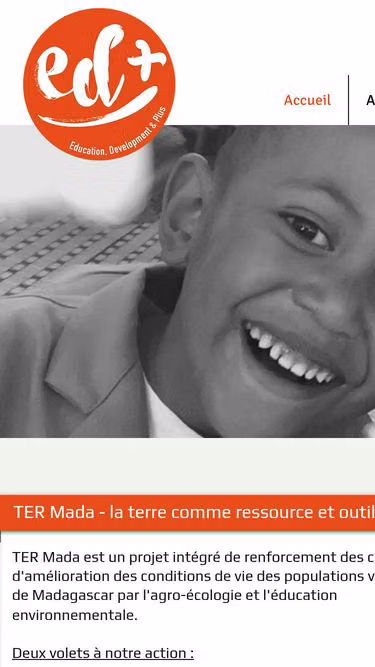 Screenshot of edplus.foundation