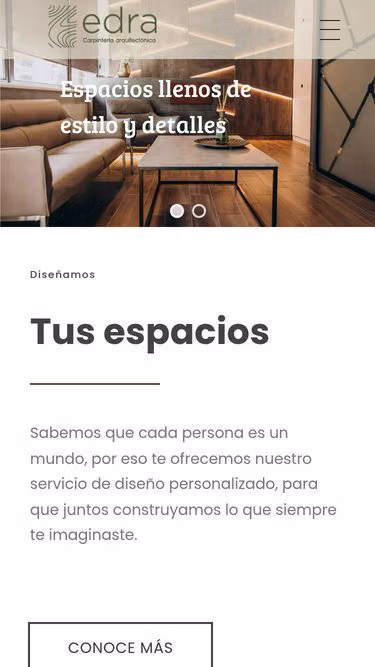 Screenshot of edra.com.co