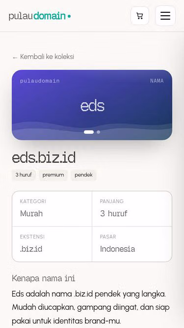 Screenshot of eds.biz.id
