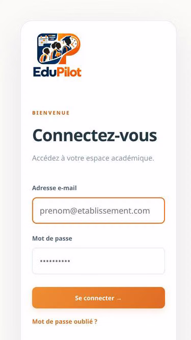 Screenshot of edupilot.ci