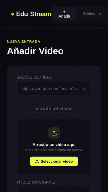 Screenshot of edustream.site