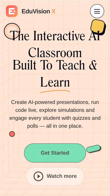 Screenshot of eduvision.pro