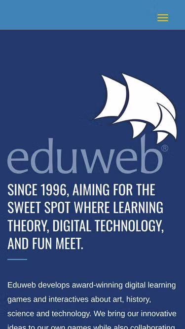 Screenshot of eduweb.com