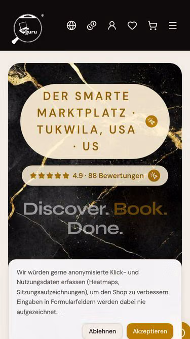 Screenshot of edv-guru.us
