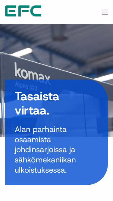 Screenshot of efc.fi