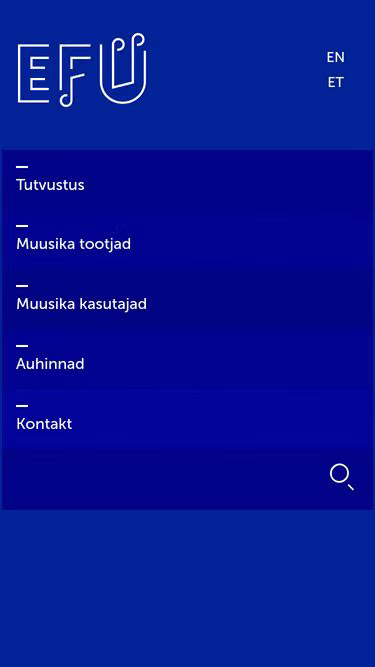 Screenshot of efy.ee