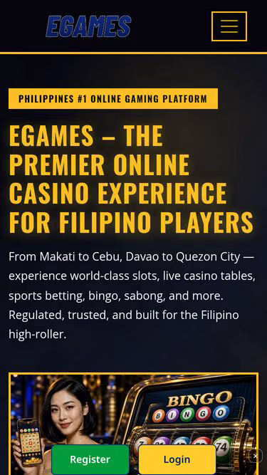 Screenshot of egames.cam