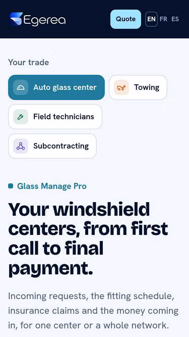Screenshot of egr.to