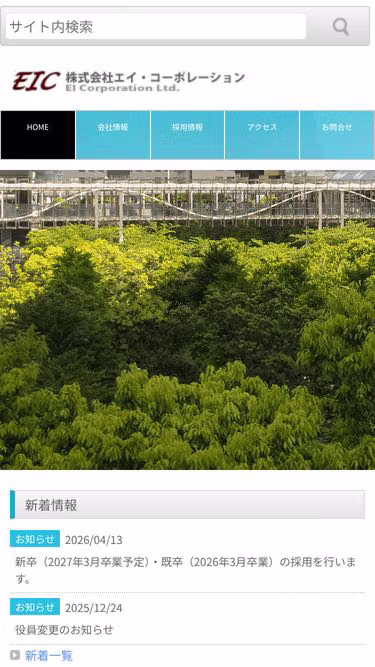 Screenshot of eic.co.jp